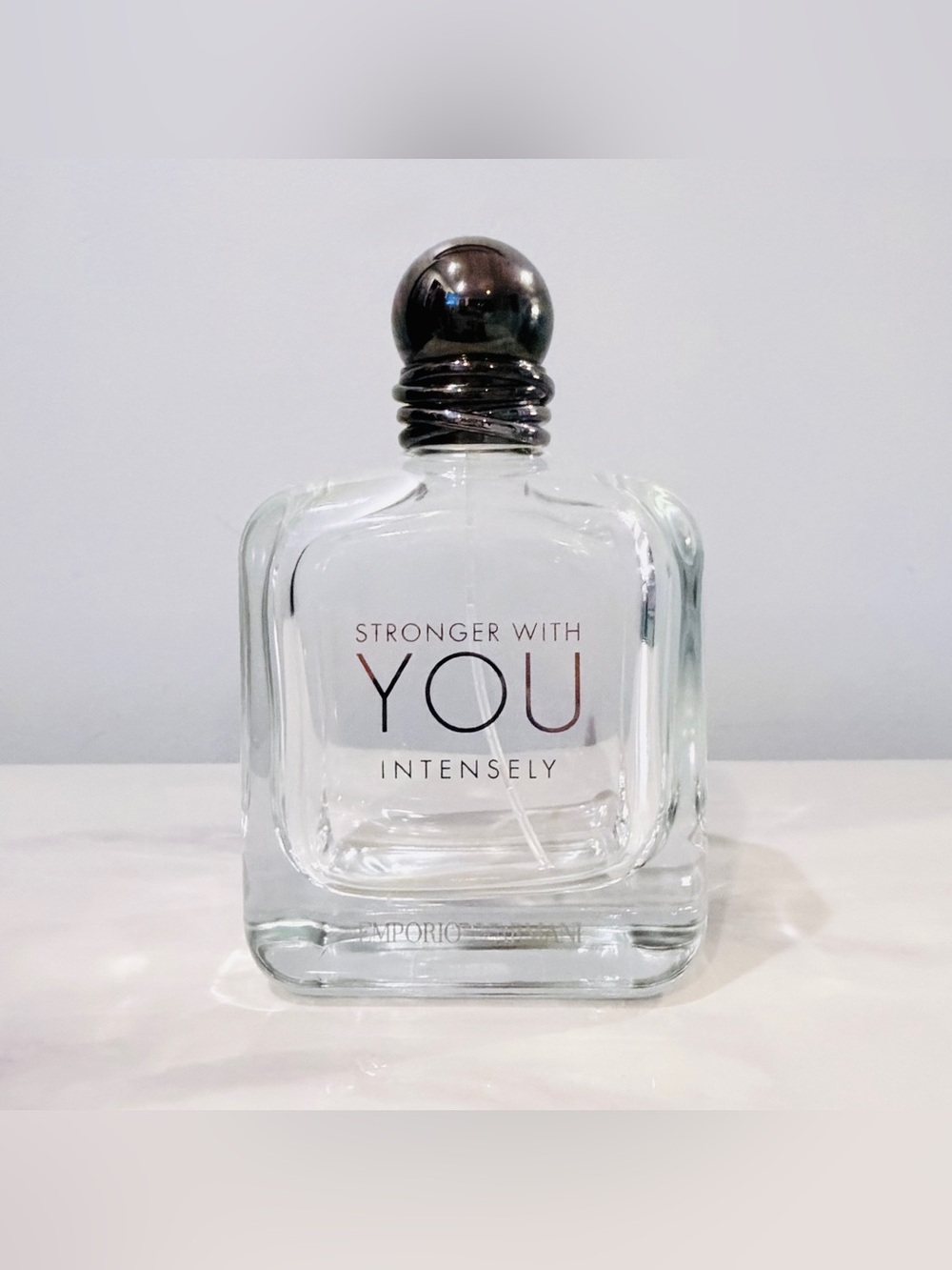 Emporio Armani Stronger With You Intensely Eau de Parfum Por Homme Empty Bottle